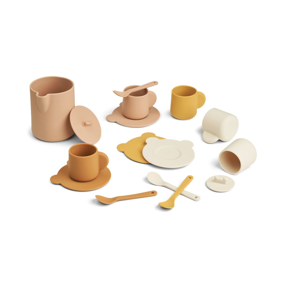 DELISTED Liewood Kourtney Kaffee und Tee Spielset „Rose multi mix“, Silikon – Bild 2