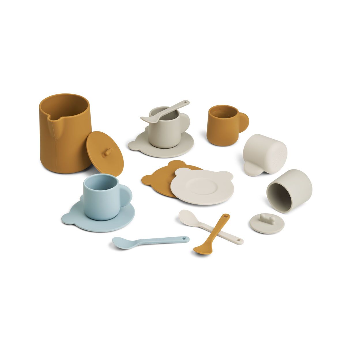DELISTED Liewood Kourtney Kaffee und Tee Spielset „Blue multi mix“, Silikon – Bild 2