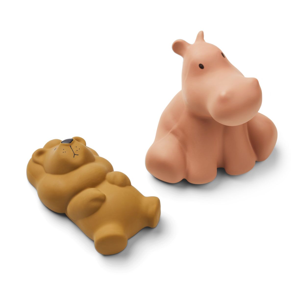 Liewood Vikky Badespielzeug „Safari / tuscany rose mix“, Silikon, 2er-Set