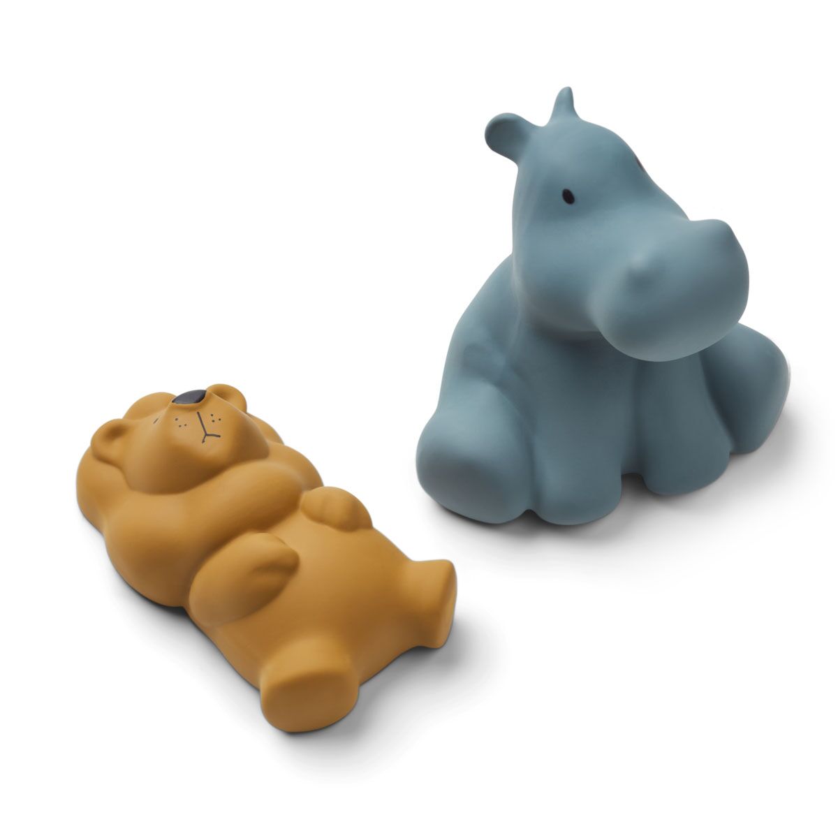 DELISTED Liewood Vikky Badespielzeug „Safari / whale blue mix“, Silikon, 2er-Set
