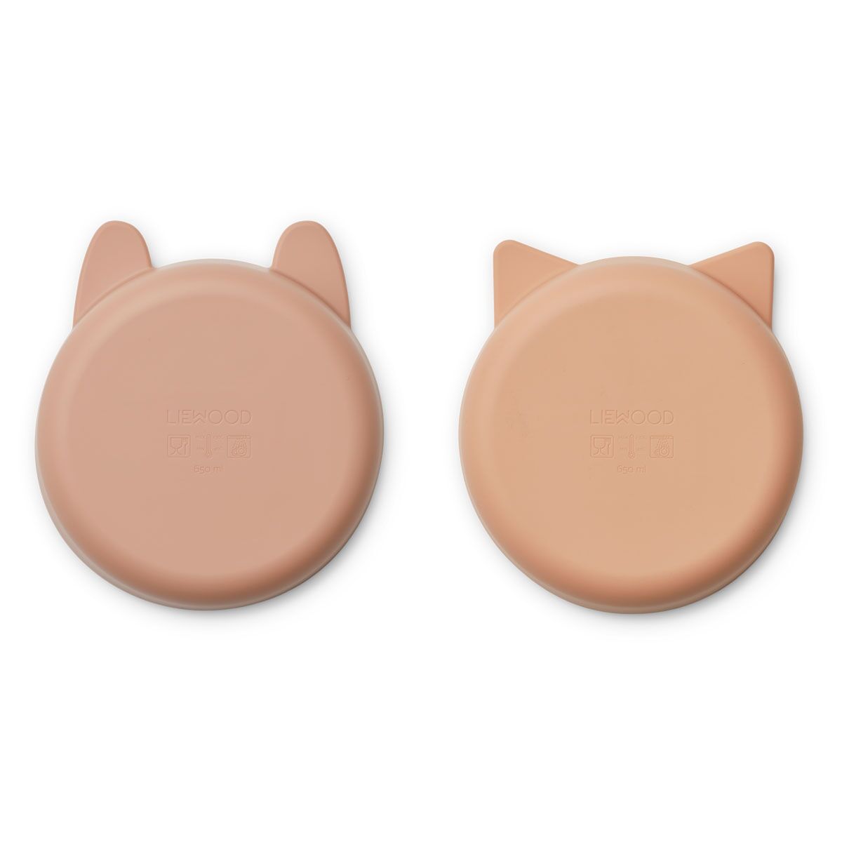 Liewood Vanessa Snackschale „Tuscany rose / pale tuscany mix“, Silikon, 2er-Set, ø15cm – Bild 3