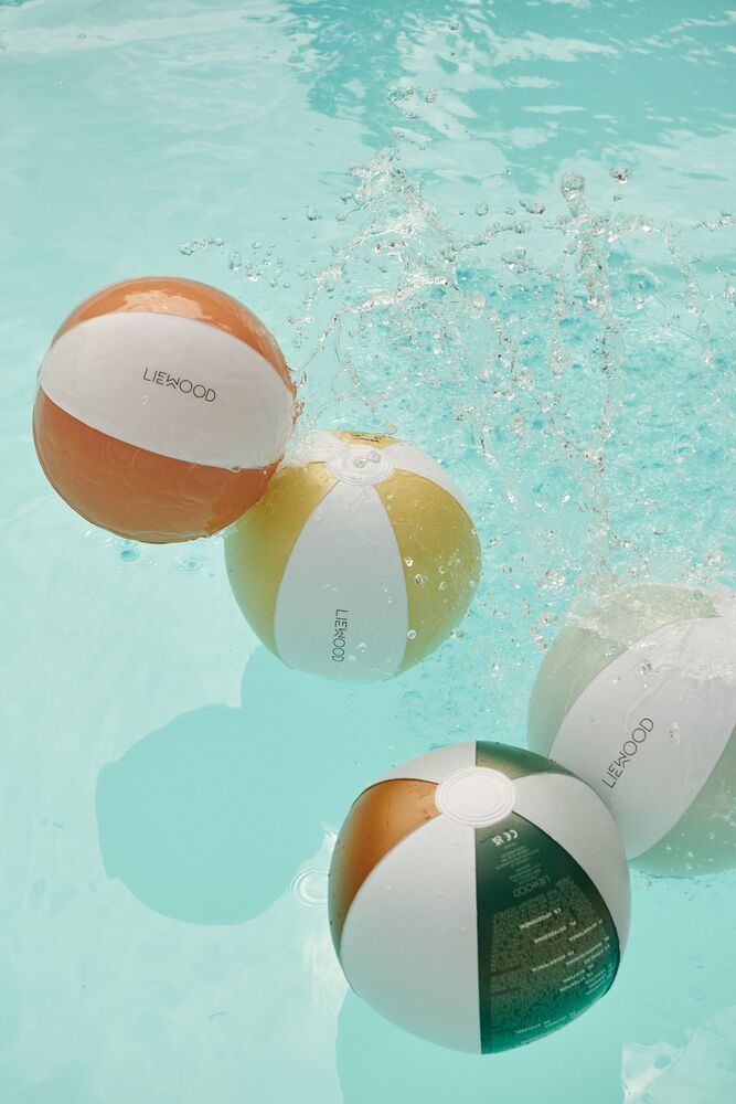 DELISTED Liewood Mitch Strandball „Papaya / Pale tuscany“, ø40cm – Bild 6