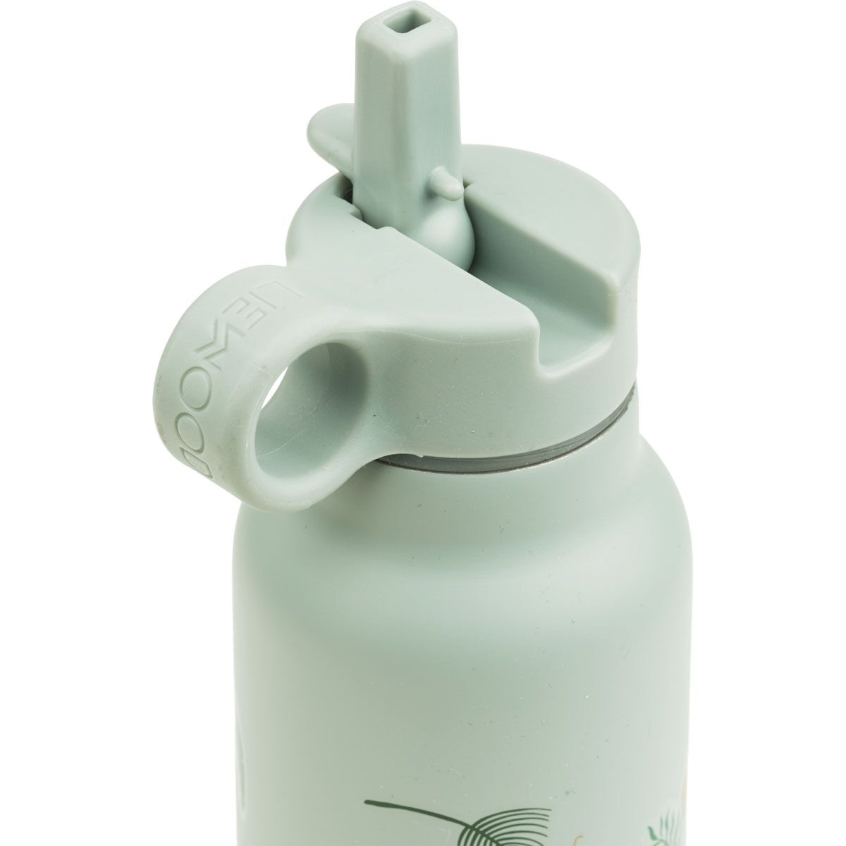 DELISTED Liewood Falk Edelstahl Trinkflasche „Jungle / Dusty mint mix“ 350ml, Medium – Bild 2