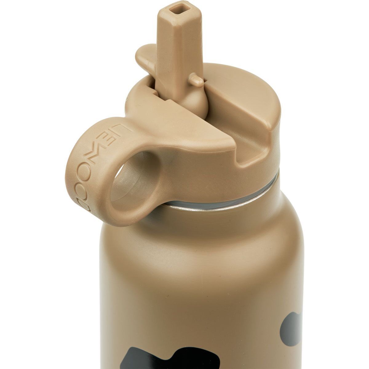 Liewood Falk Edelstahl Trinkflasche „Mega leo / Oat mix“ 350ml, Medium