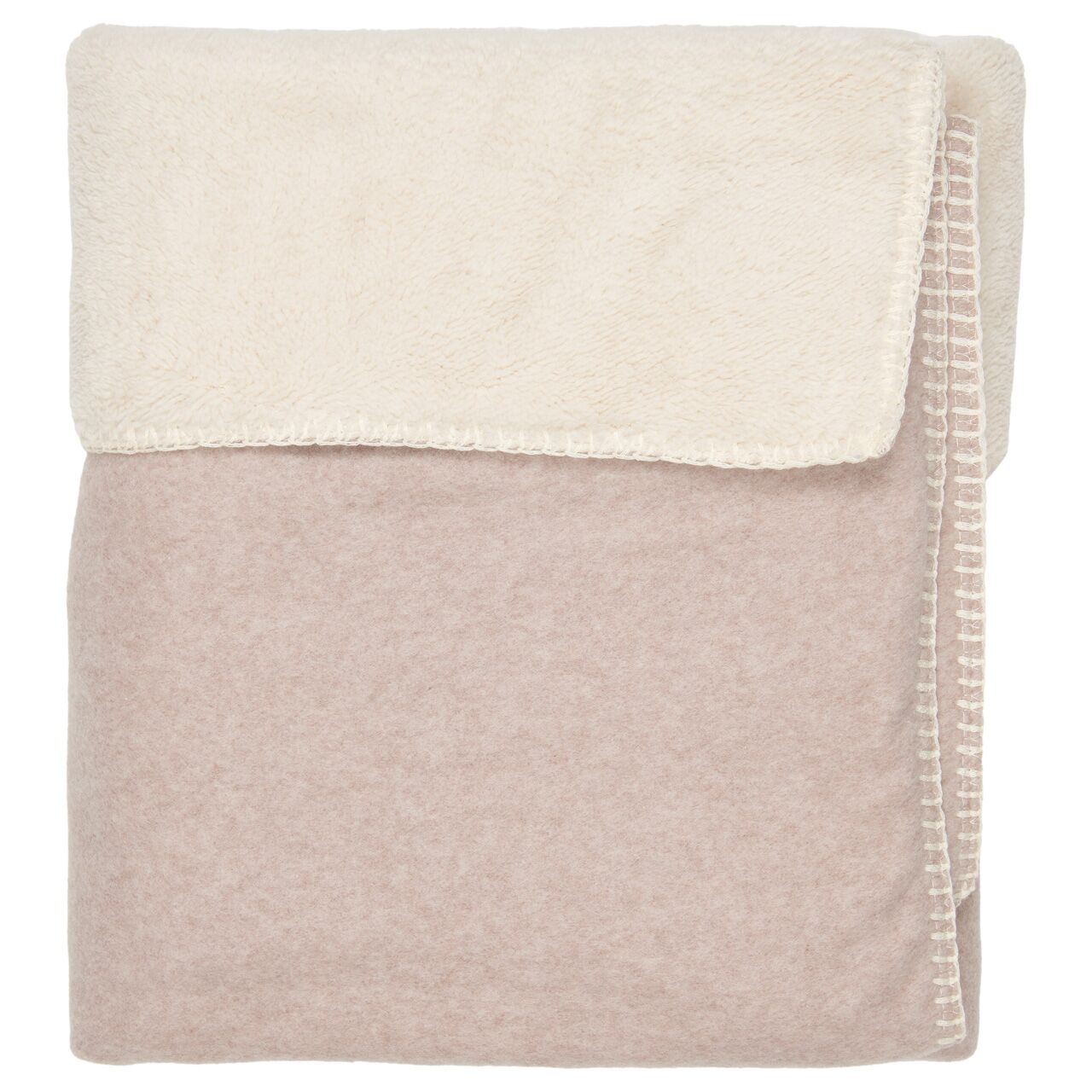 koeka Babydecke Denver Plüsch „clay“, 75x100cm – Bild 2