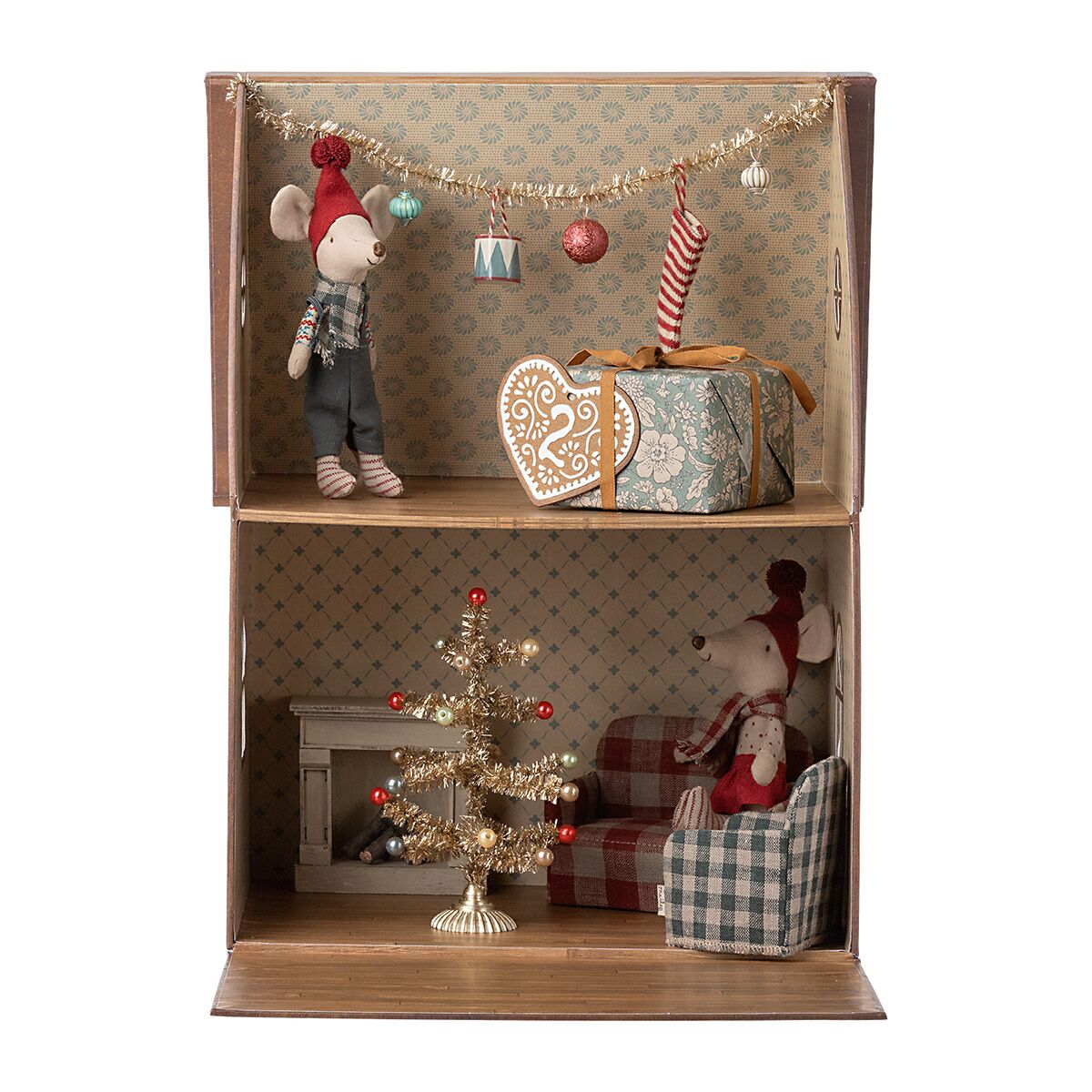 DELISTED Maileg Gingerbread House, großes Lebkuchenhaus, Puppenhaus, H37cm – Bild 3