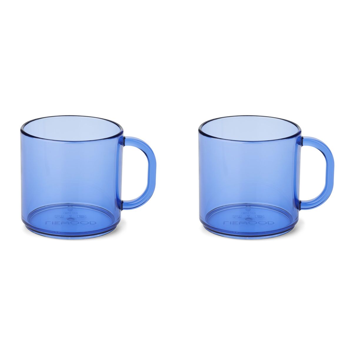 DELISTED Liewood Tritan-Kindertasse Tomo „Surf blue“, 2er-Set, 180ml, bruchsicher