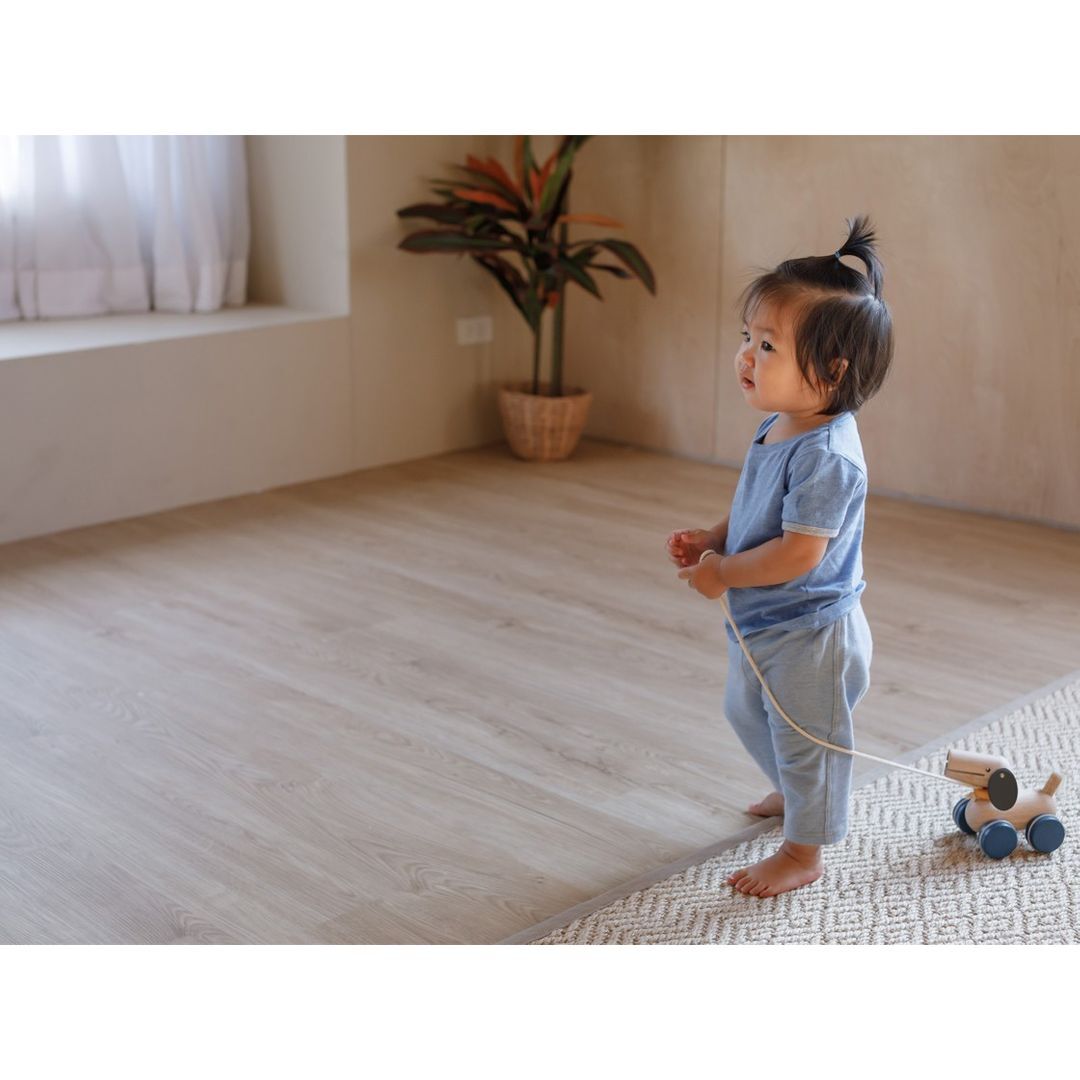 PlanToys Nachziehtier „Welpe“ aus Holz – Bild 5