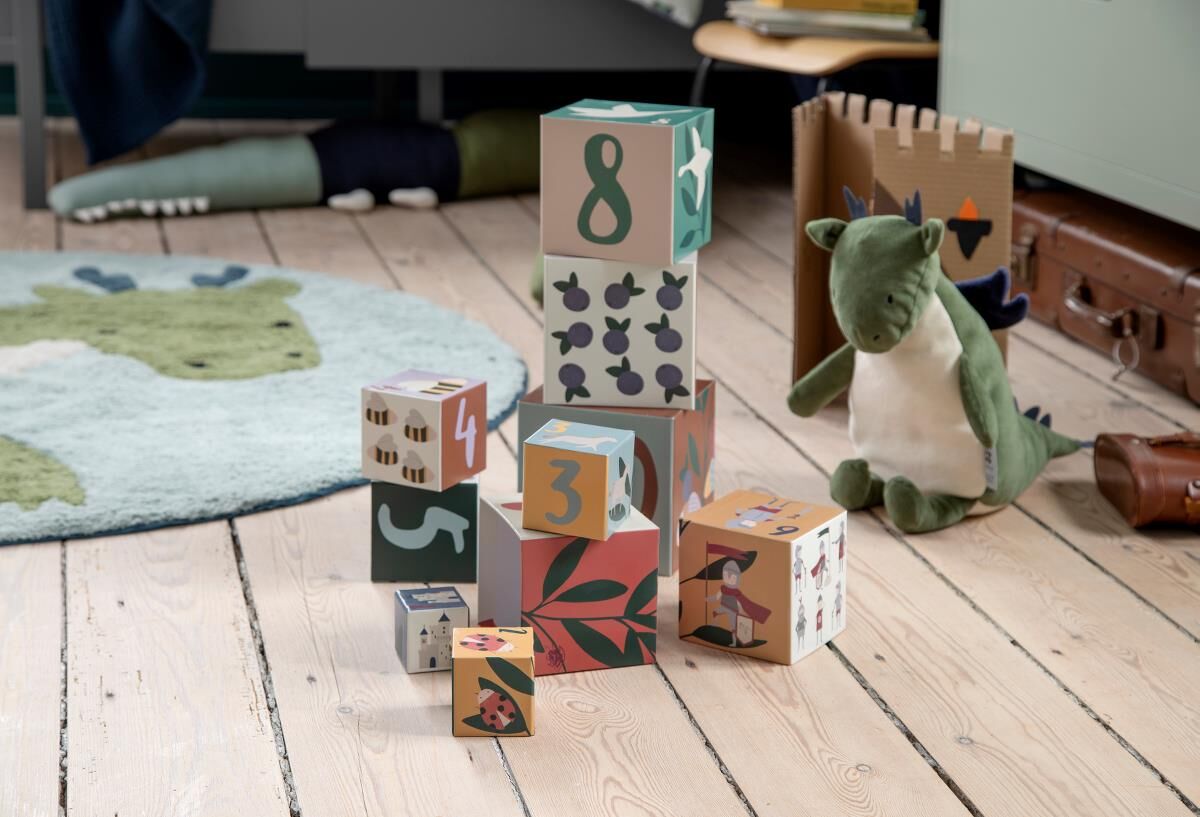 Sebra Stapel-Blöcke „Pixi & Dragon“, 10 Stück, FSC™ Mix – Bild 2