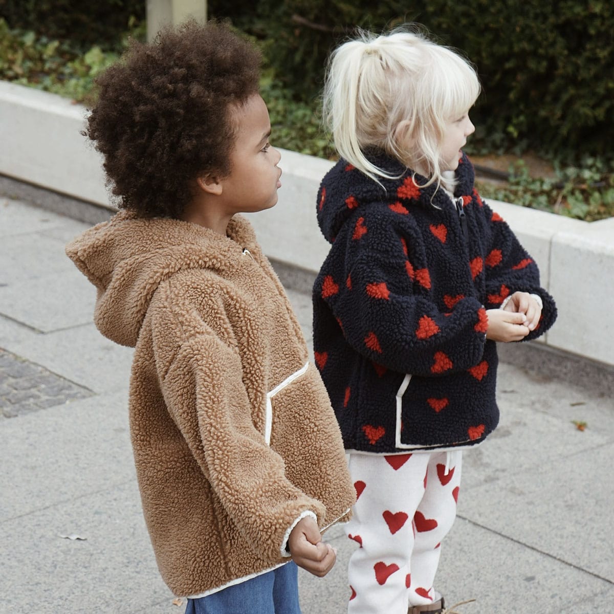 Konges Sløjd Grizz Teddy Poncho „Creme Off White“ 1-4J, 7-8J – Bild 6