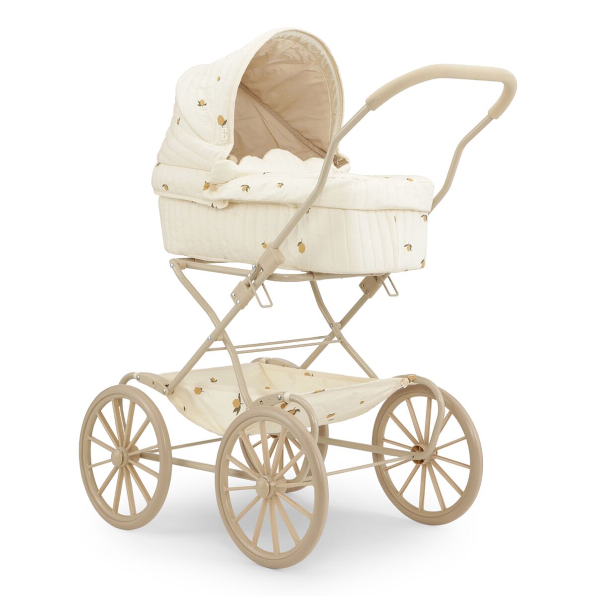 Konges Sløjd Vintage-Puppenwagen „Lemon“, , groß, 90×42×71cm