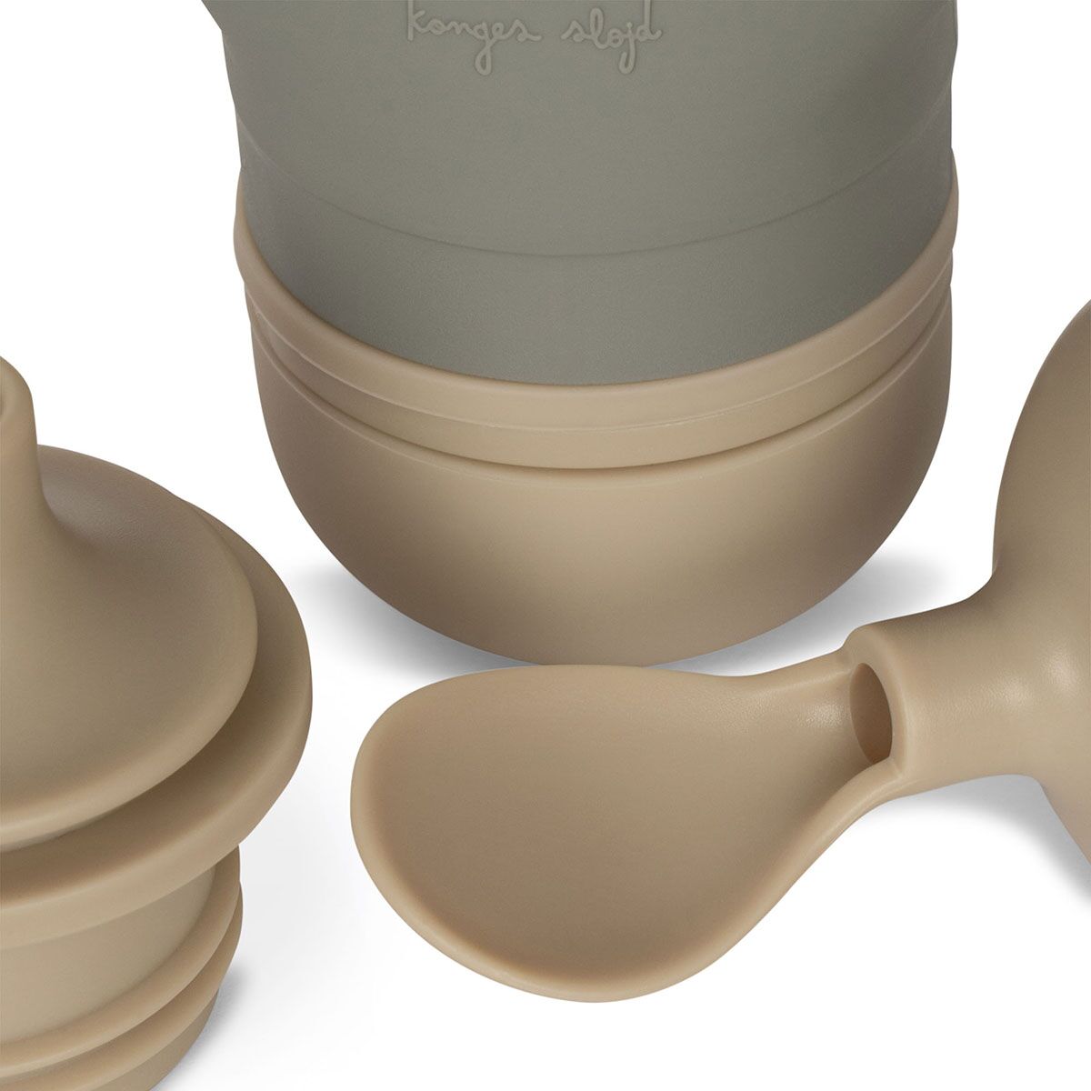 DELISTED Konges Sløjd Silikon Smoothie-Beutel-Set „Whale / Topanga Beach“ – Bild 2