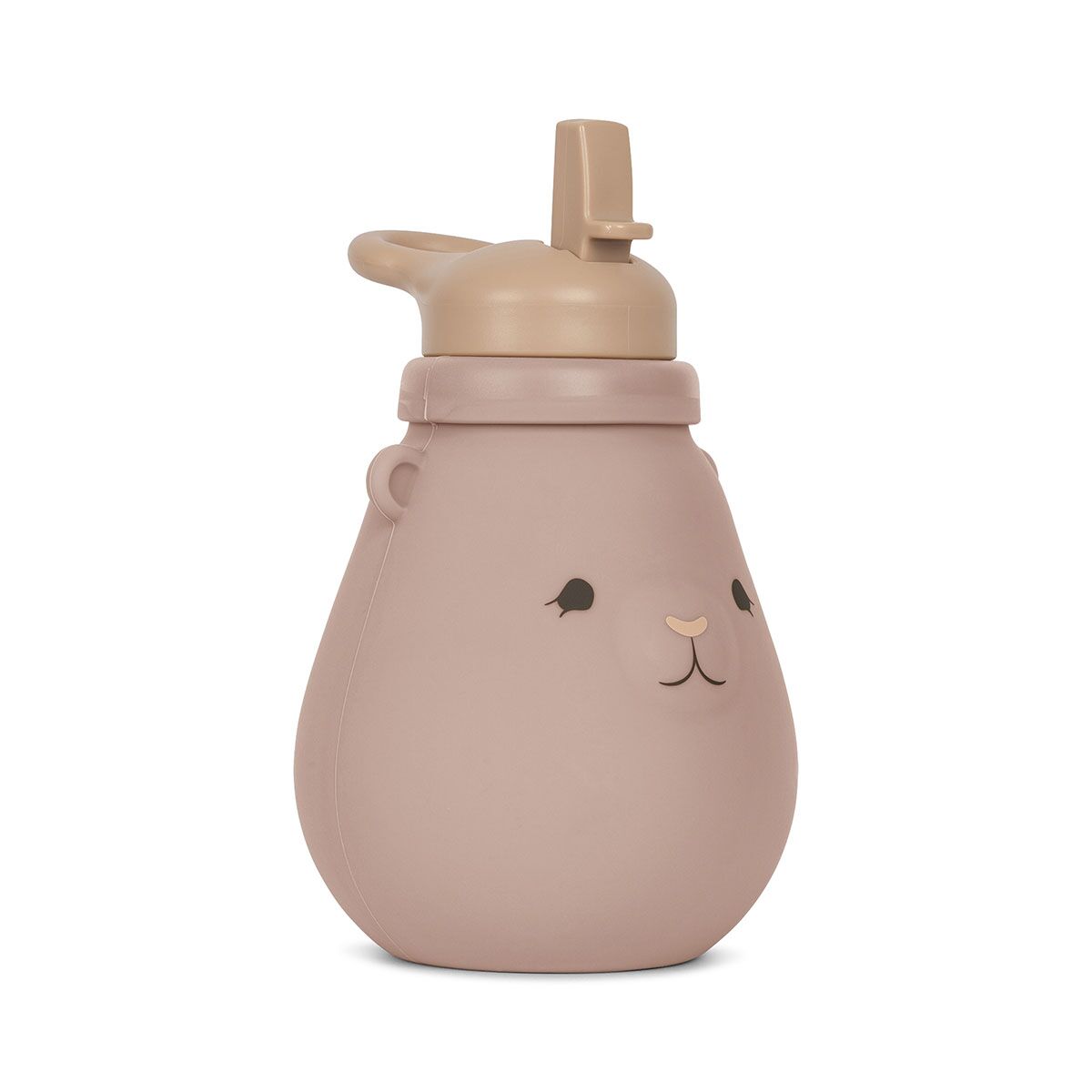 DELISTED Konges Sløjd Silikon-Trinkflasche Teddy „Blush“ – Bild 3