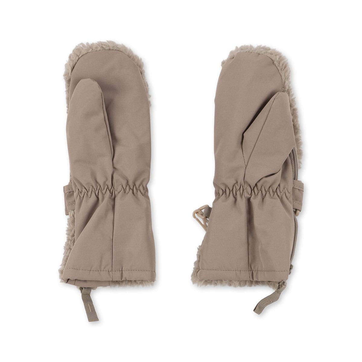 DELISTED Konges Sløjd Teddy Handschuhe „Silver Beige“ 1J – Bild 2