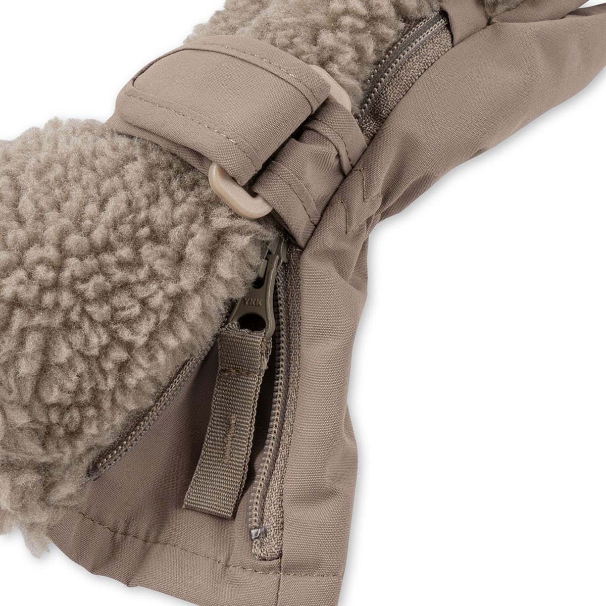 DELISTED Konges Sløjd Teddy Handschuhe „Silver Beige“ 1J – Bild 4