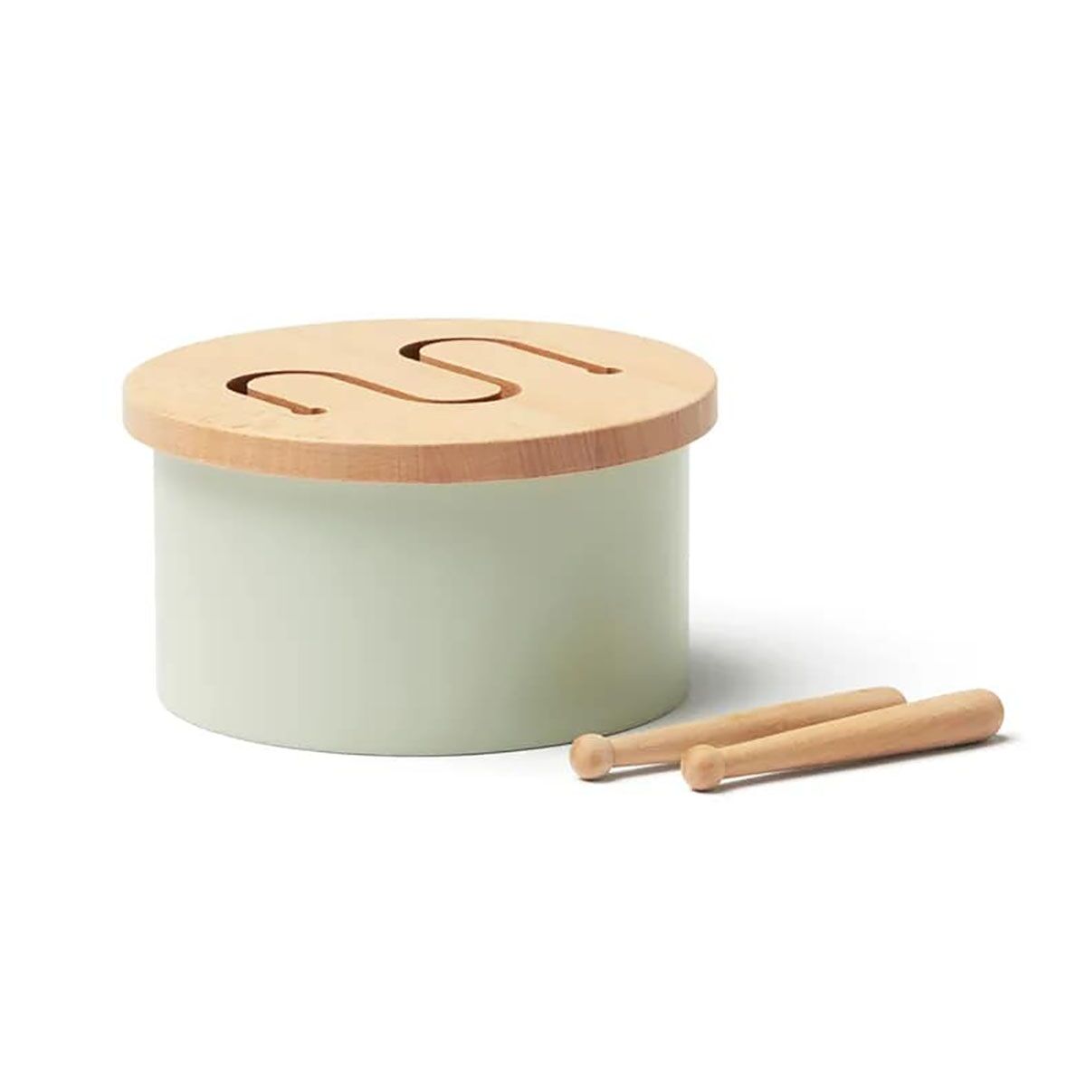 DELISTED Kids Concept Holz Trommel „hellgrün“, FSC®