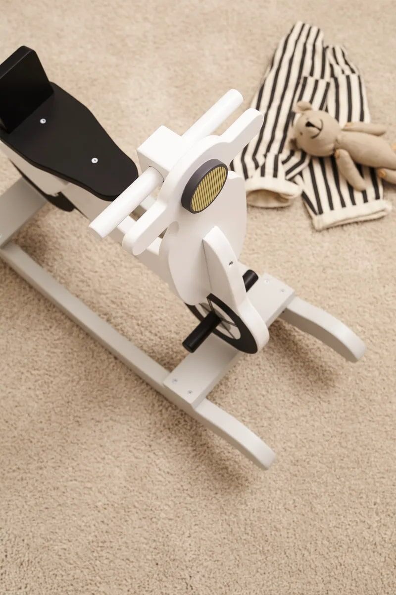 Kids Concept Schaukel-Scooter „weiß“, FSC® – Bild 6