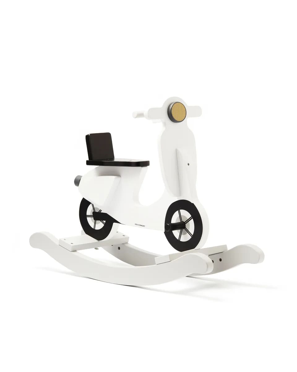 Kids Concept Schaukel-Scooter „weiß“