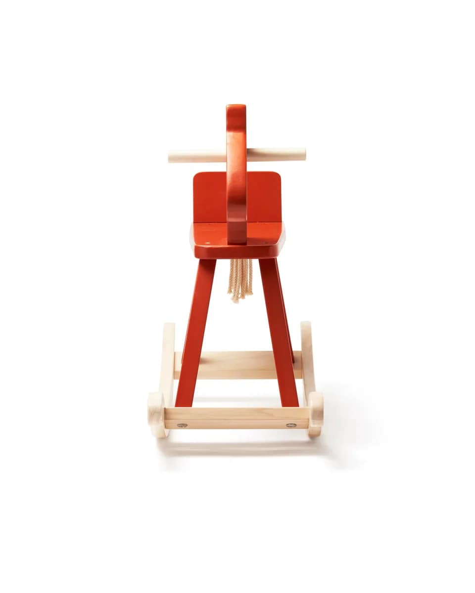 Kids Concept Schaukelpferd Carl Larsson „orange-rot“, FSC® – Bild 5