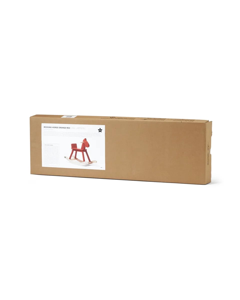 Kids Concept Schaukelpferd Carl Larsson „orange-rot“, FSC® – Bild 2
