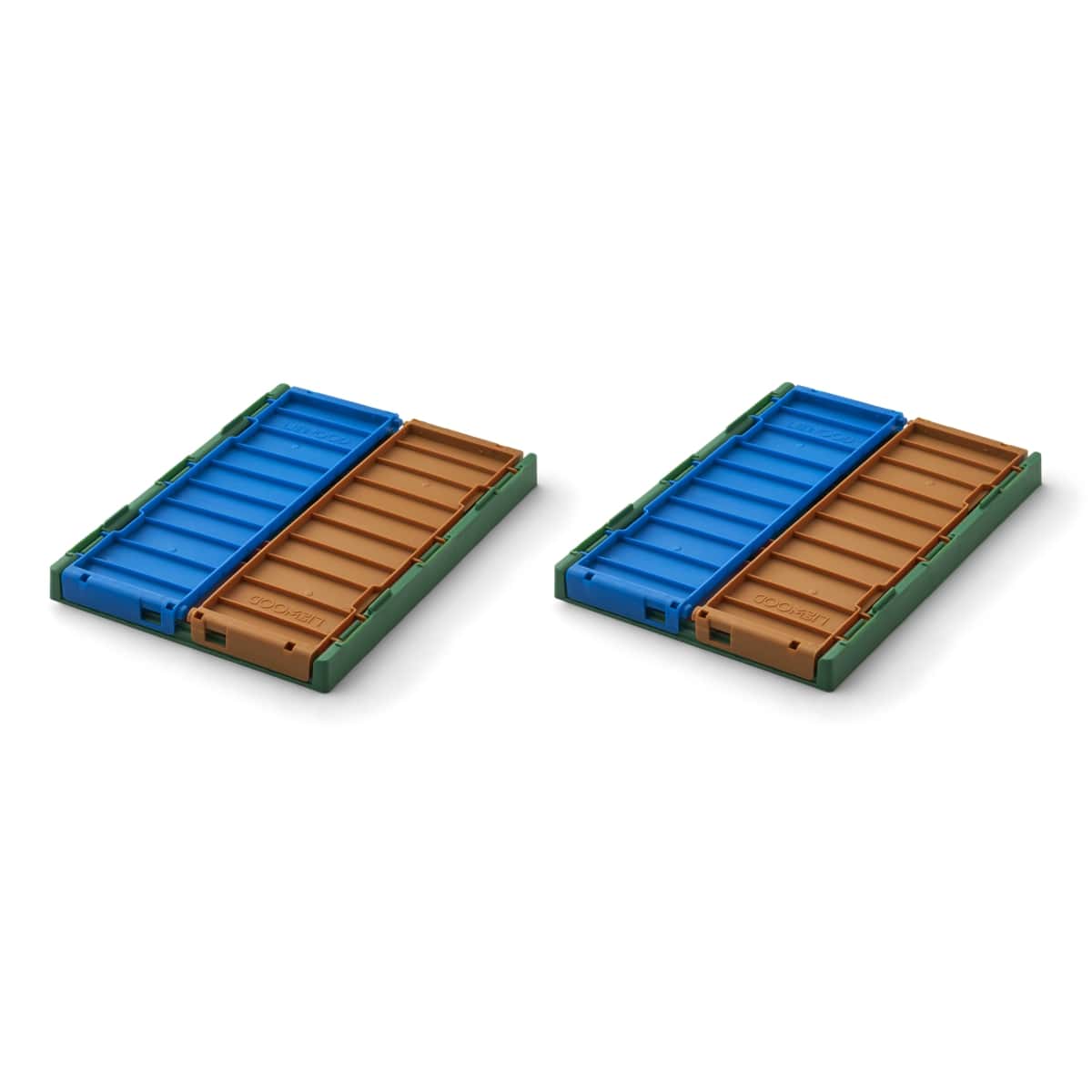 Liewood Aufbewahrungsbox Weston „Eden multi mix“, Größe S, 2er-Set, 25x18x10cm