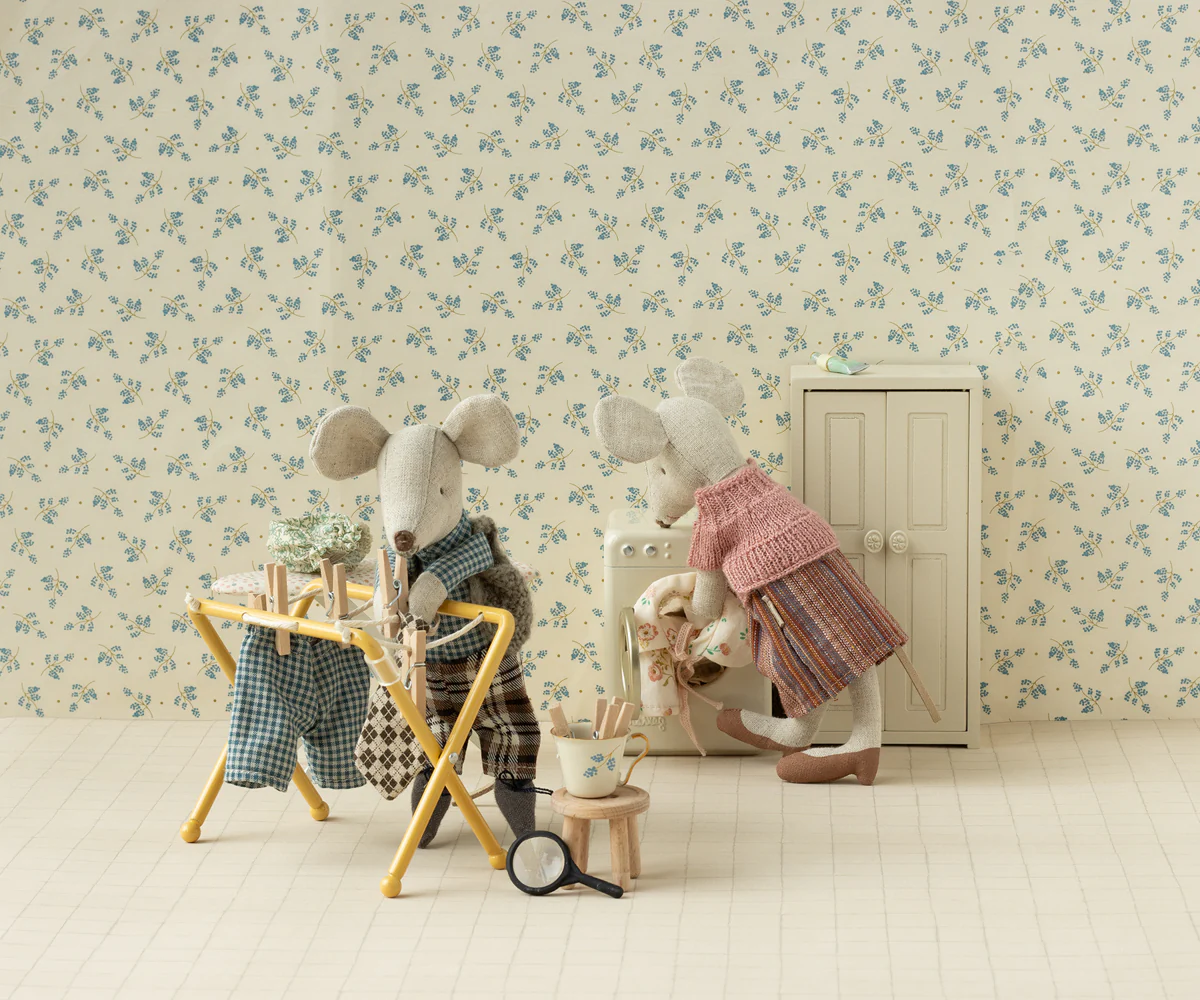 Maileg Puppenhaus Wäscheständer-Set, Mausgröße Mood