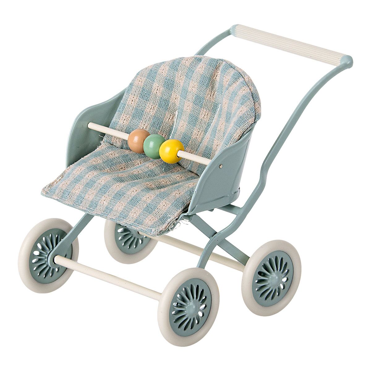 DELISTED Maileg Vintage-Kinderwagen für Babymäuse „Minze“ – Bild 2