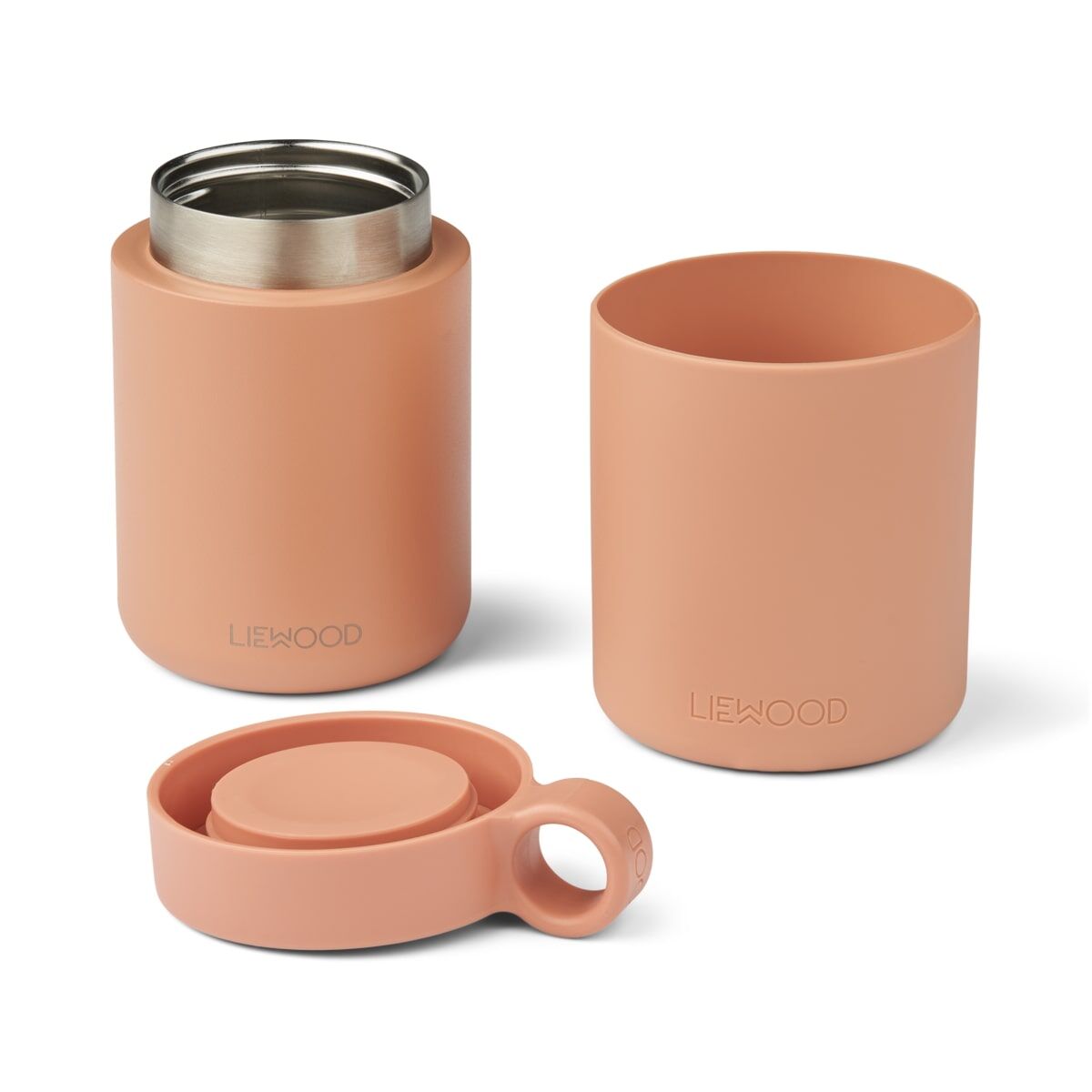 DELISTED Liewood Kian Thermo-Lebensmittelgefäß aus Edelstahl „Tuscany rose“ 350ml – Bild 2