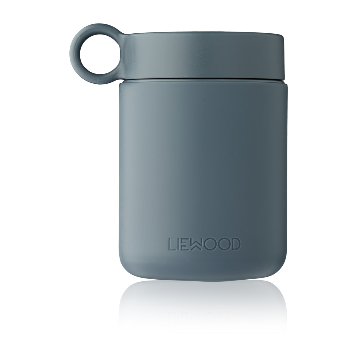 Liewood Kian Thermo-Lebensmittelgefäß aus Edelstahl „Whale blue“ 350ml