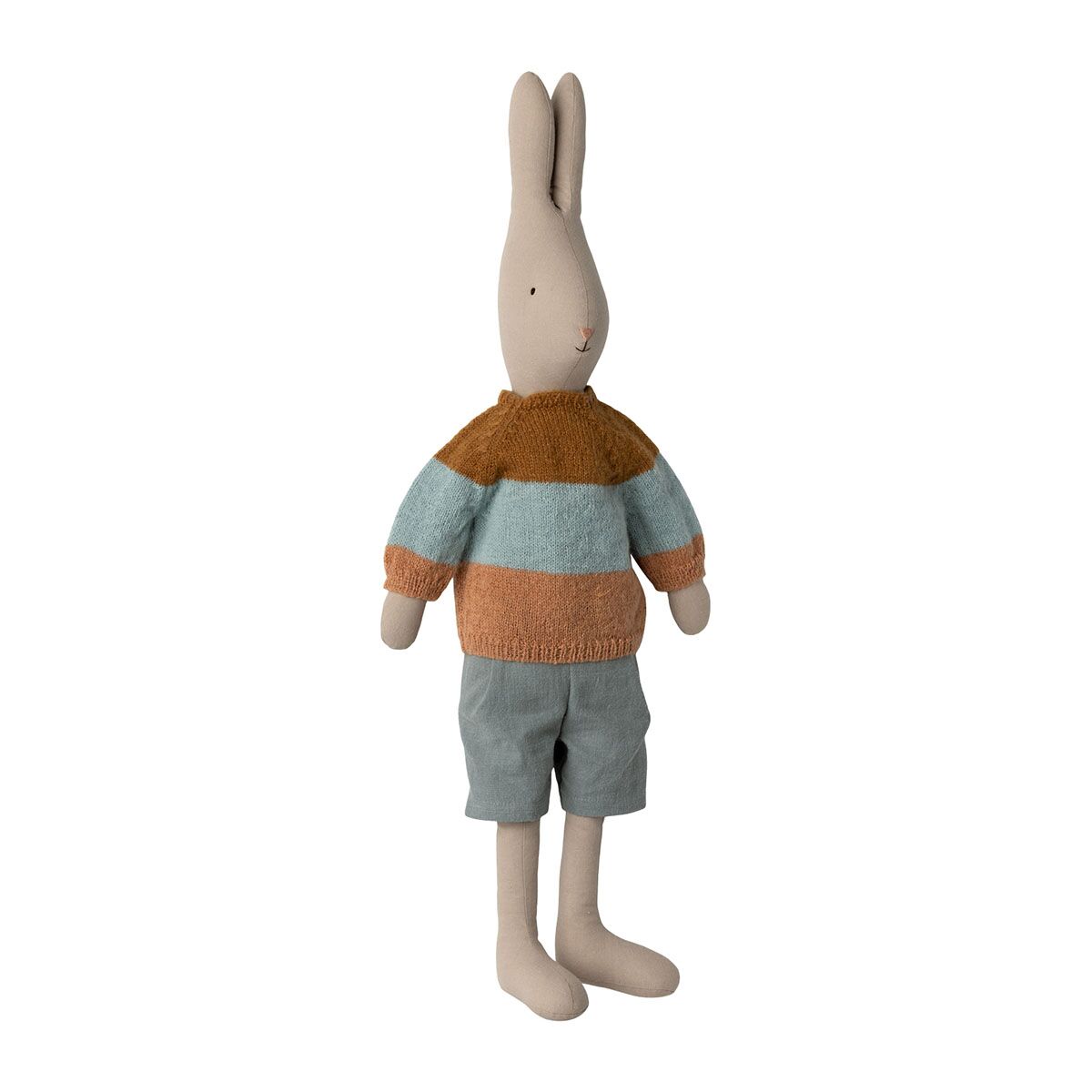 Maileg Kaninchen mit Pullover und Shorts, Gr. 5 - 71cm