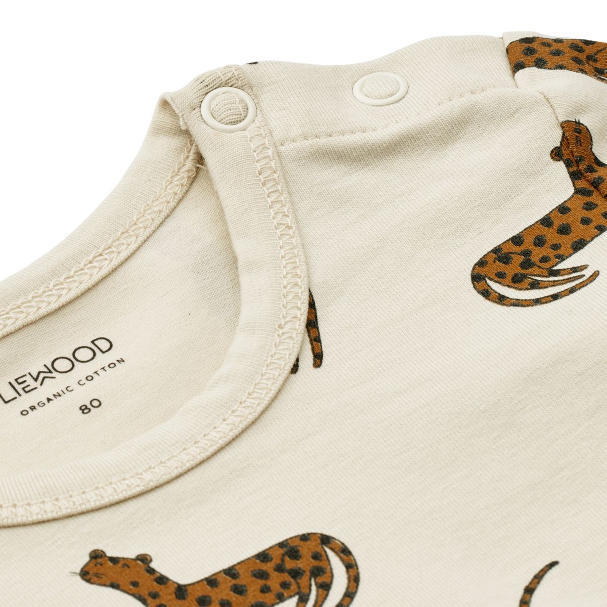 Liewood Baby-Body Yanni „Leopard sandy / Creme de la creme“, 2er-Set, Gr. 56, 68-86 – Bild 3