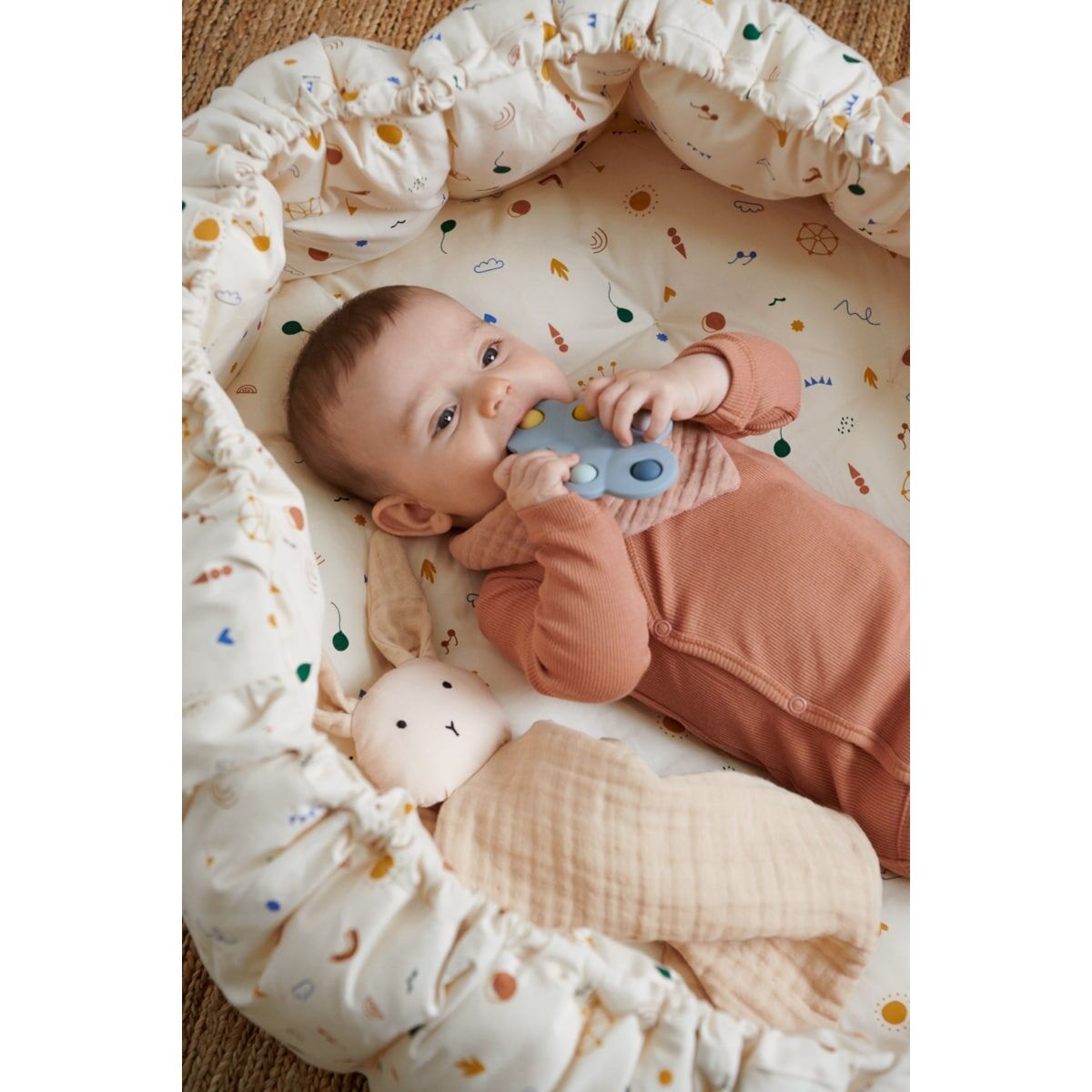 DELISTED Liewood Baby-Aktivitätsnest Ola „Classic dot creme de la creme“ – Bild 2