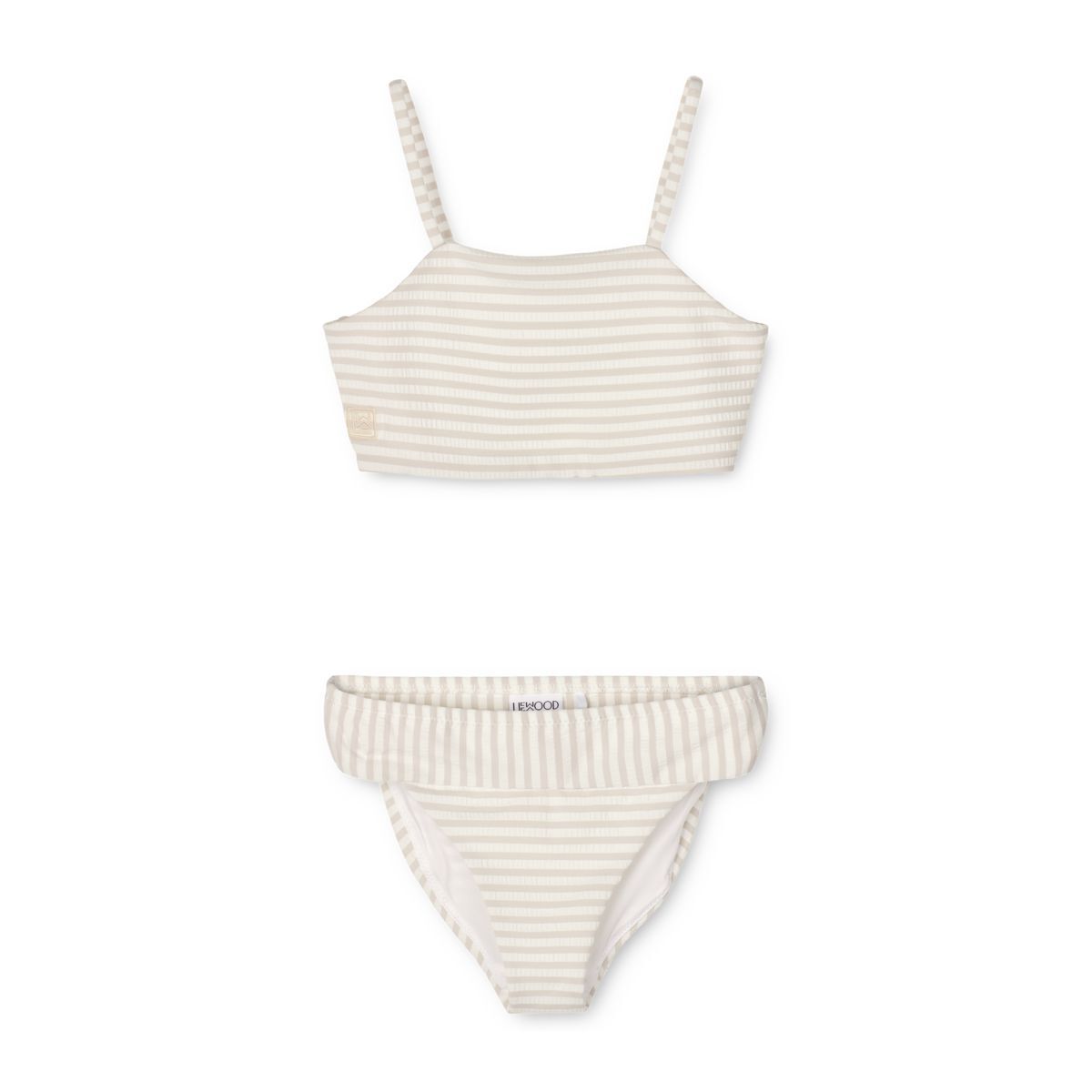 Liewood Kinder-Bikini-Set Lucette „Crisp white / Sandy“