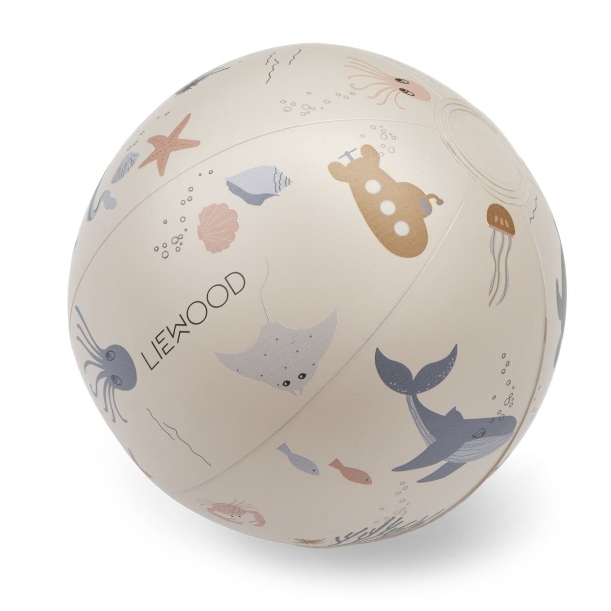 Liewood Wasserball Mitch beach ball_LW17556_1032_Sea creature Sandy_1-23_1