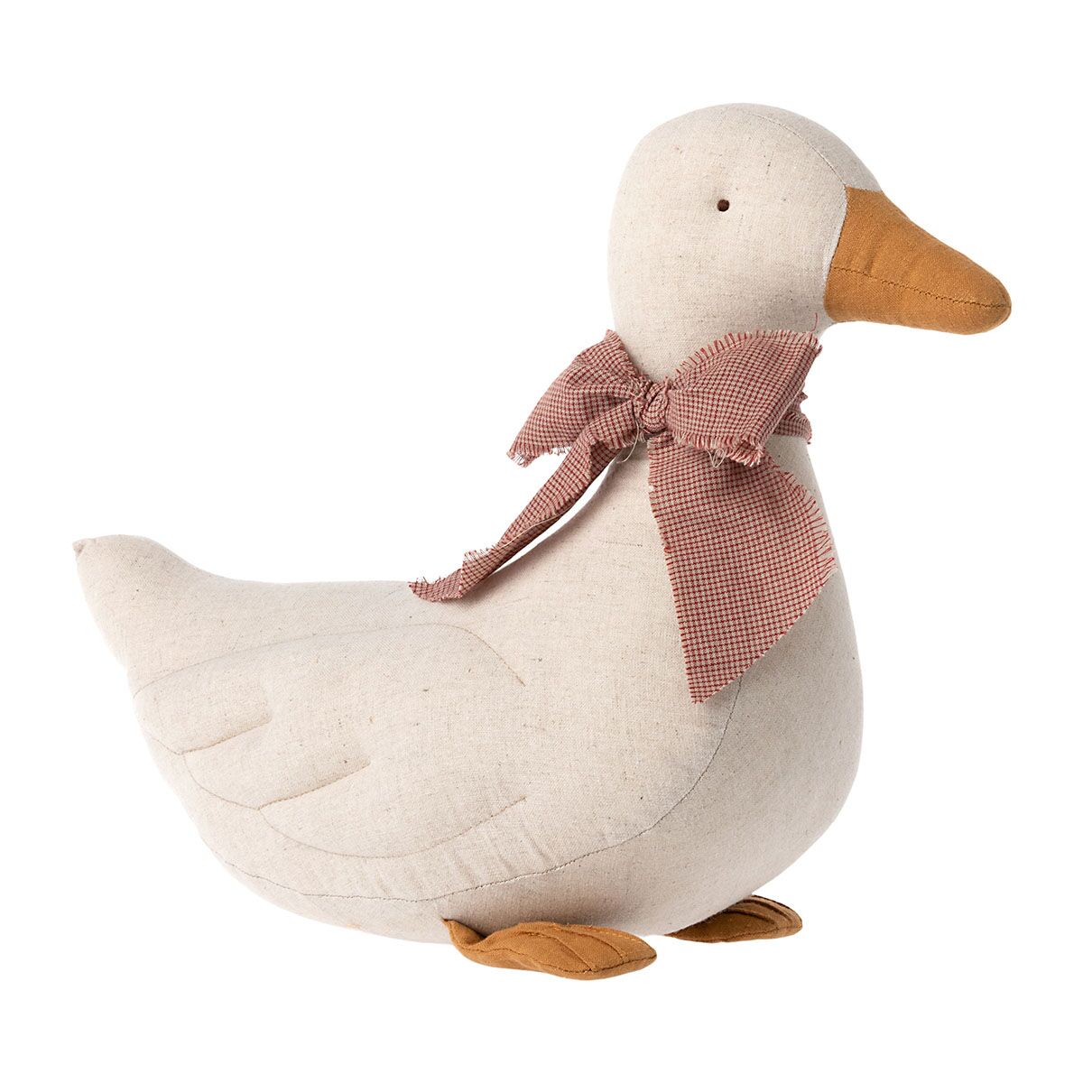 Maileg Stofftier Ente, sand, Weihnachtsente