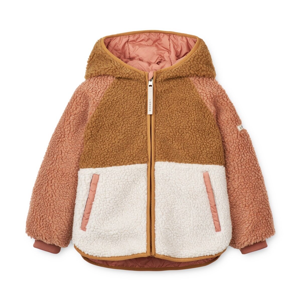 Liewood Jackson Thermo-Wendejacke für Kinder „Tuscany rose mix“, Gr. 80-122 – Bild 2
