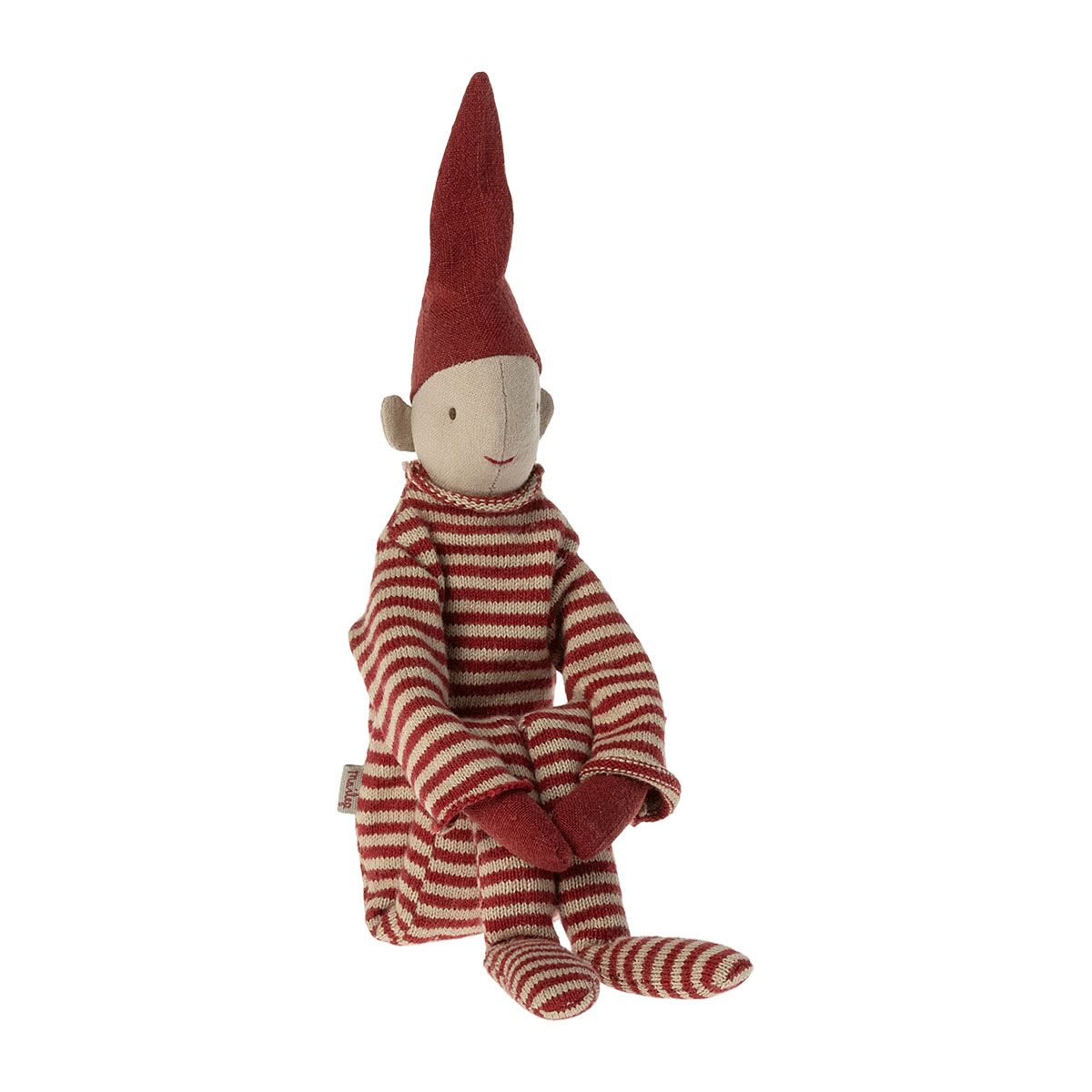DELISTED Maileg langbeiniger Weihnachtswichtel, Nisse mit Streichholzschachtel, H34cm – Bild 3