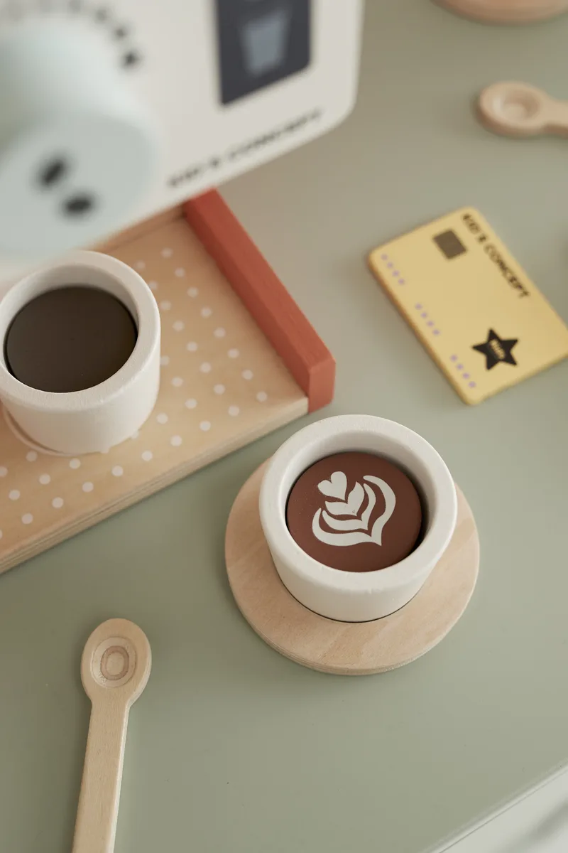 Kids Concept Kaffeemaschine „Kids Hub“, FSC®-Holz – Bild 11
