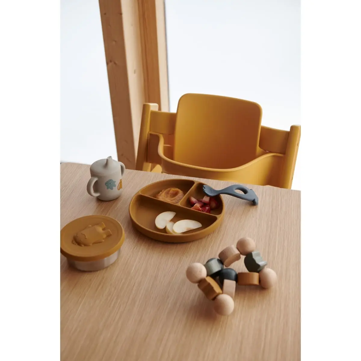 DELISTED Liewood Raymon Lunchbox „Garden green“, Edelstahl mit Silikon-Deckel – Bild 4