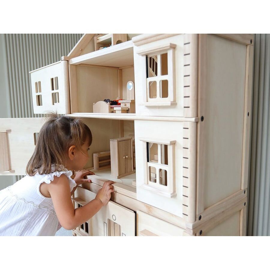 PlanToys Viktorianisches Puppenhaus, Untergeschoss-Erweiterung – Bild 6