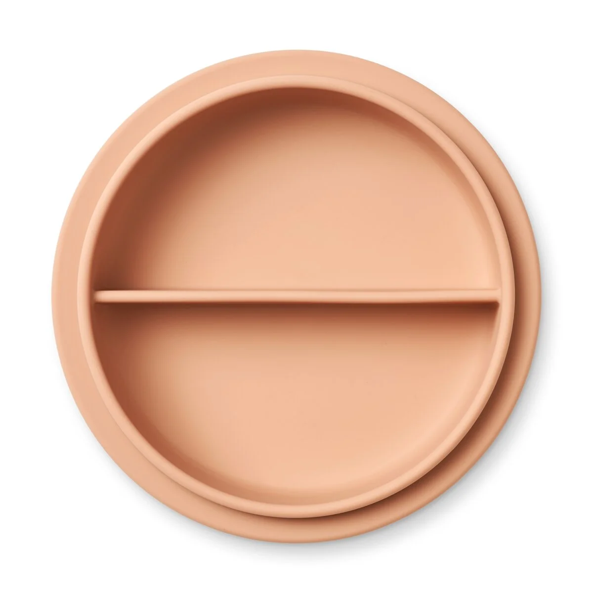 Liewood Silikonschale Serge „Tuscany rose“ mit Deckel ø13,5cm