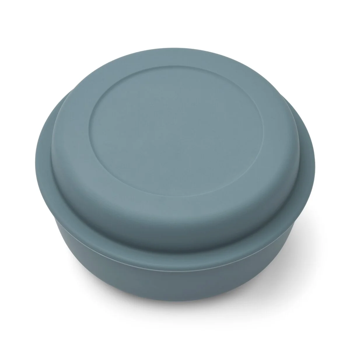 Liewood Silikonschale Serge „Whale blue“ mit Deckel ø13,5cm
