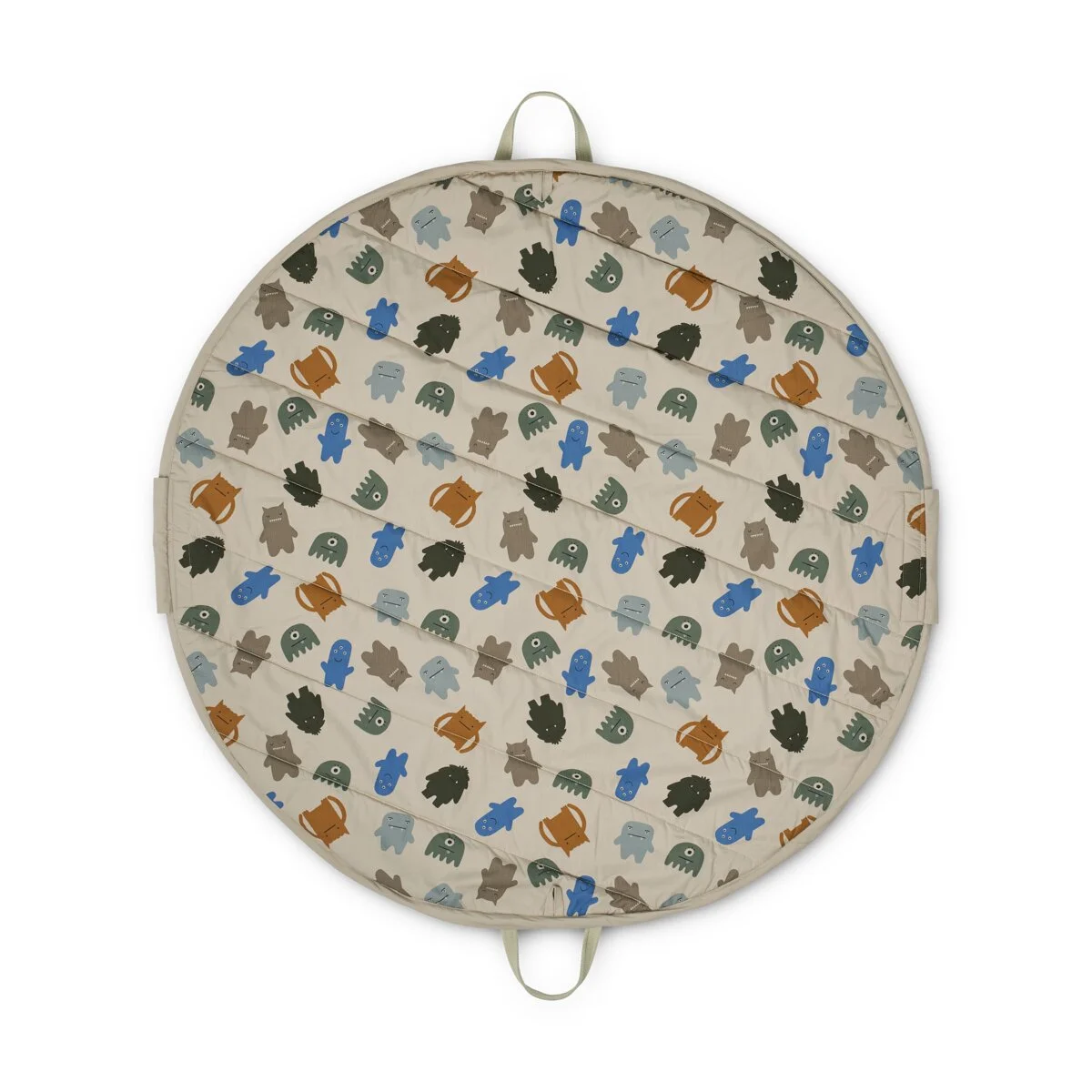 Liewood Spielteppich Svende „Monsters blue mix“