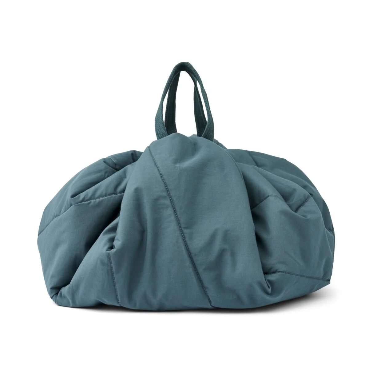Liewood Spielteppich Svende „Classic navy / Creme de la creme“ mit Aufbewahrung ø110cm