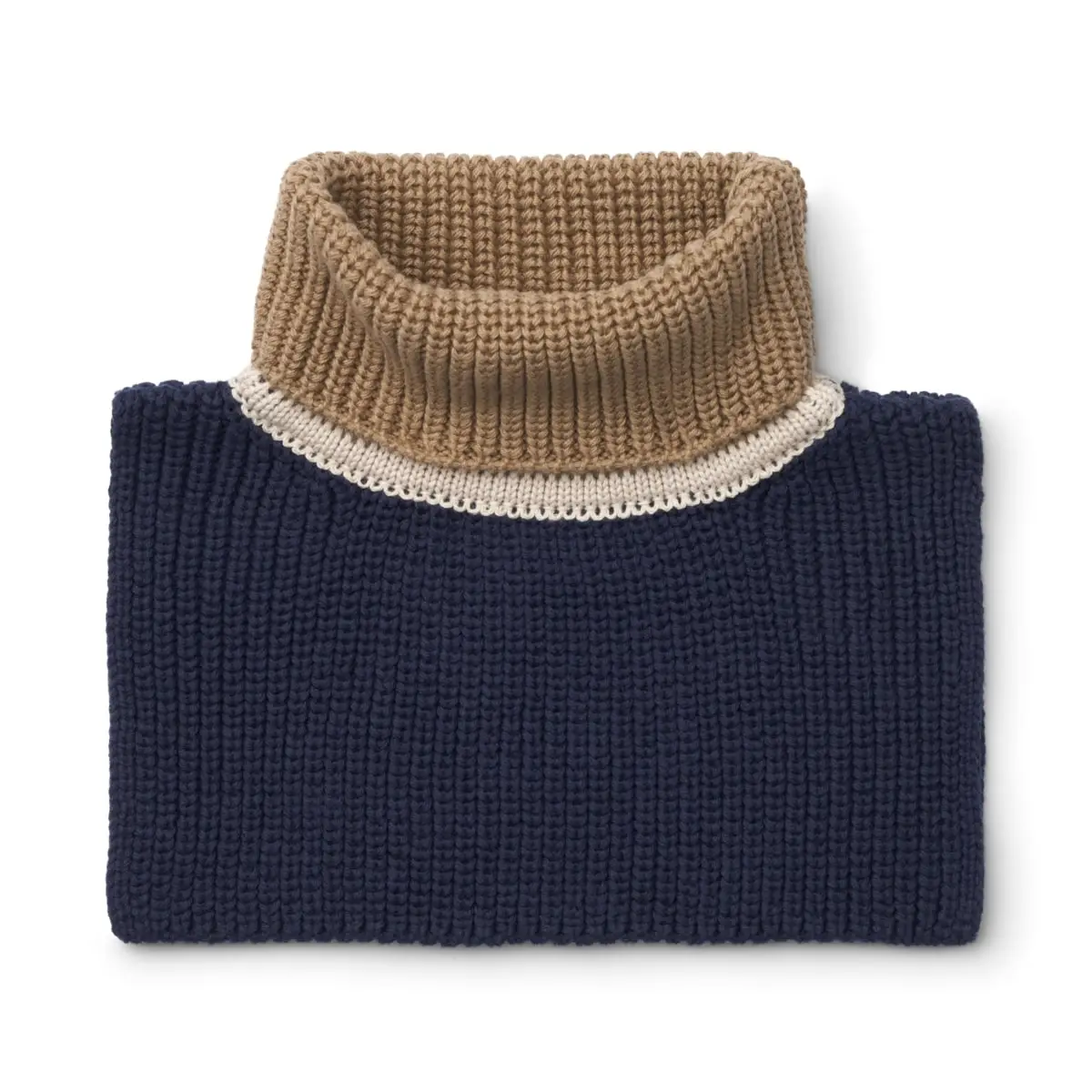 Liewood Kinderhalswärmer Maeck aus Merinowolle „Classic navy mix“, Kinderschal, OEKO-TEX®