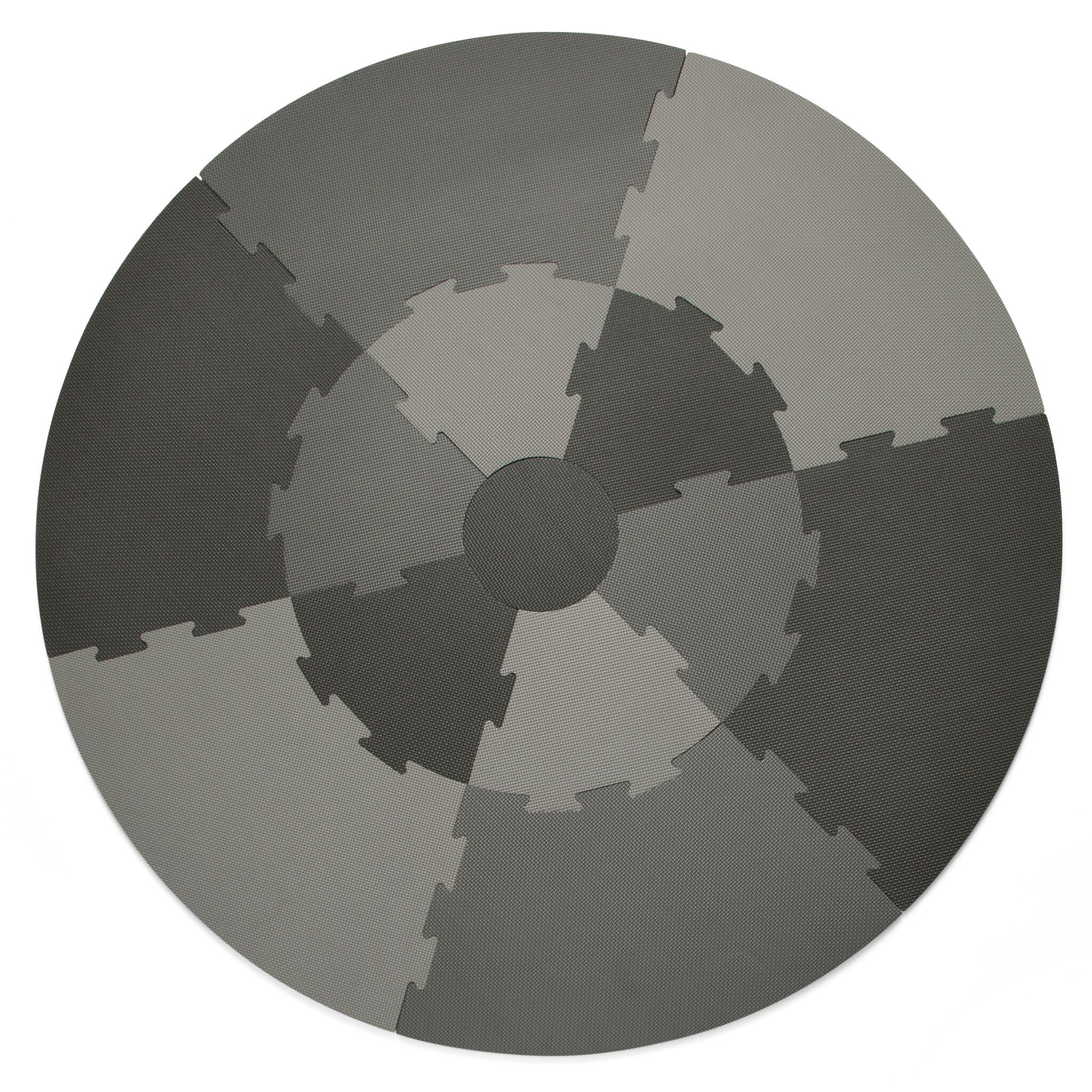 Sebra Spielmatte „elephant grey“, Puzzlematte, ø122cm