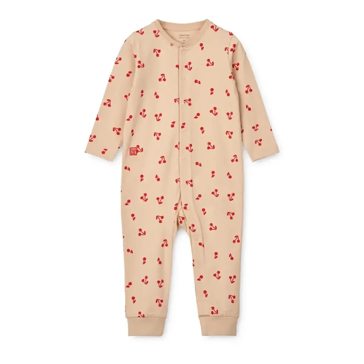 Liewood Pyjama-Jumpsuit Birk „Cherries / Apple blossom“