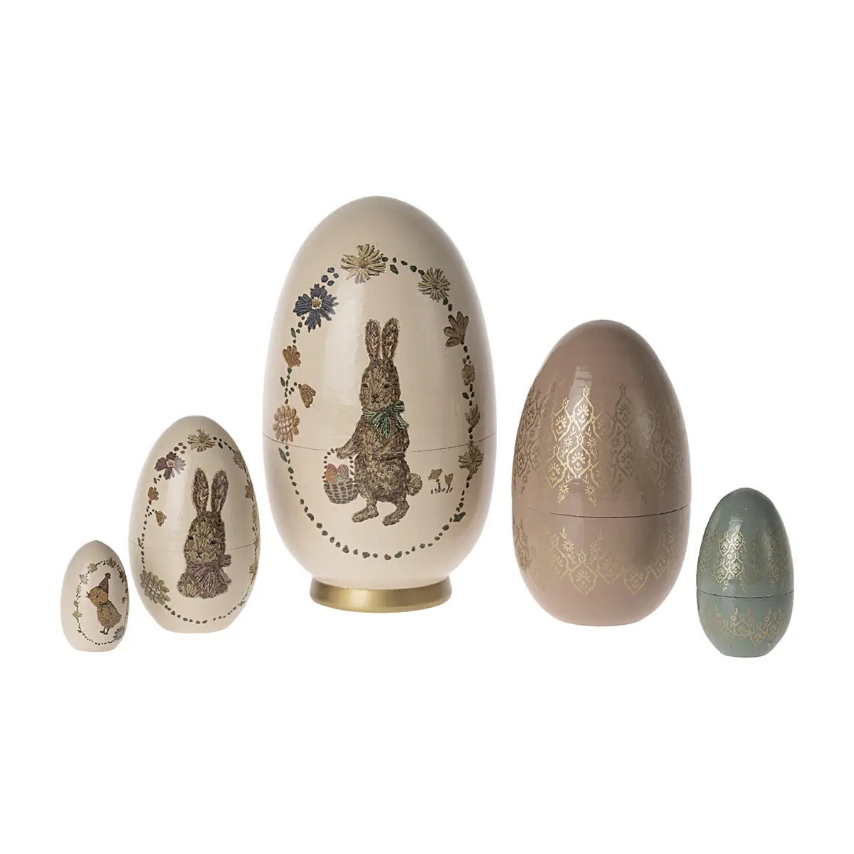 Maileg Oster-Babuschka-Ei, 5-teiliges Set