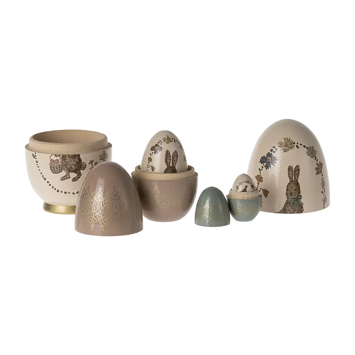 Maileg Oster-Babuschka-Ei, 5-teiliges Set