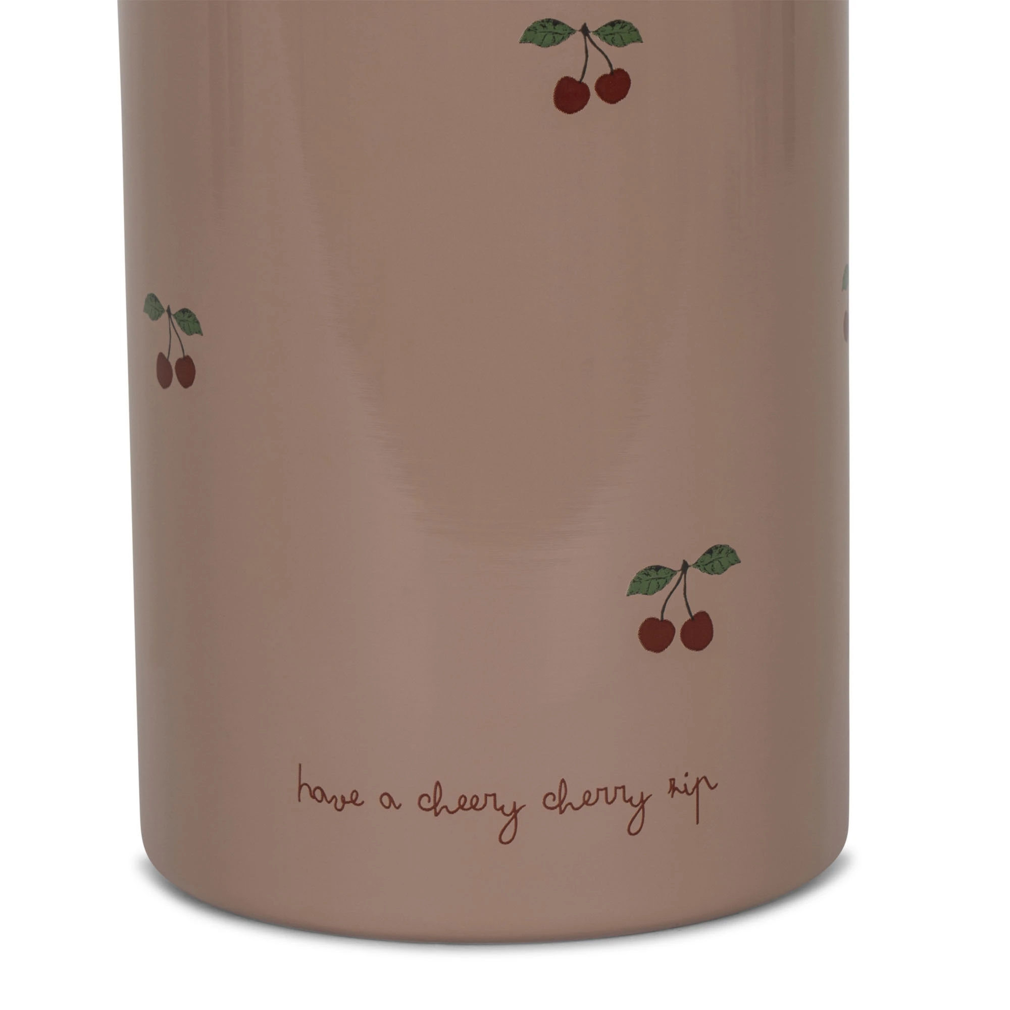Konges Sløjd Edelstahl-Trinkflasche „Cherry Blush“ 350ml